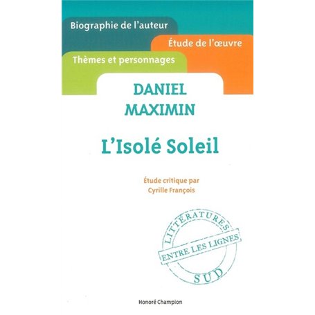 Daniel Maximin - L'isolé soleil