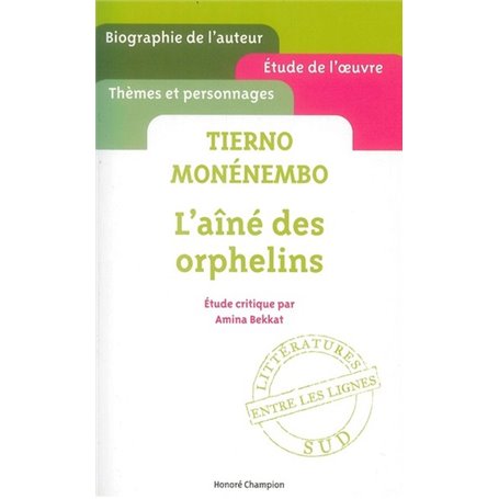 Tierno Monénembo - L'aîné des orphelins