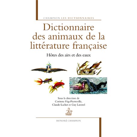 Dictionnaire des animaux dans la littérature française