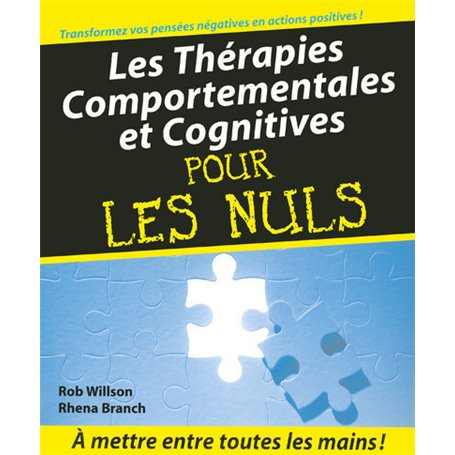 Les Thérapies comportementales et cognitives Pour les nuls