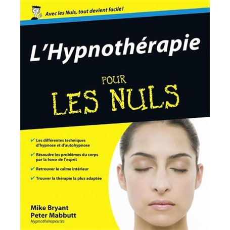 L'hypnothérapie Pour les nuls