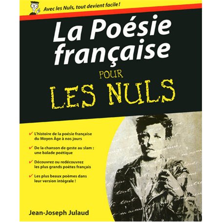 La Poésie française Pour les nuls