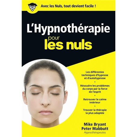 Hypnothérapie Poche Pour les nuls