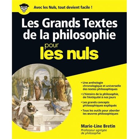 Les grands textes de la philosophie Pour les Nuls