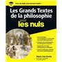 Les grands textes de la philosophie Pour les Nuls