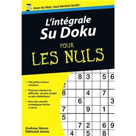 L'intégrale Su Doku Pour les Nuls