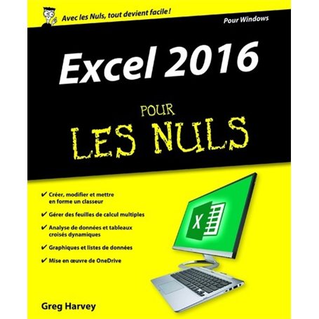 Excel 2016 Pour les Nuls