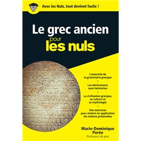 Le Grec ancien Poche Pour les Nuls