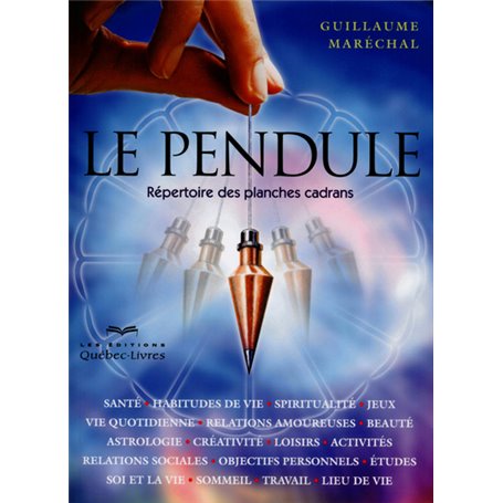 Le pendule - Répertoire des planches cadrans