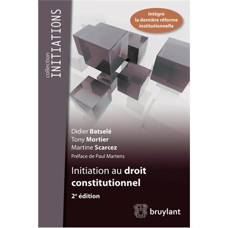 Initiation au droit constitutionnel