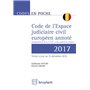 Code judiciaire européen (belge)