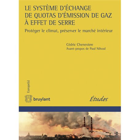 Le système d'échange de quotas d'émission de gaz à effet de serre