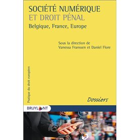 Société numérique et droit pénal. Belgique, France, Europe