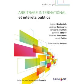 Arbitrage international et intérêts publics