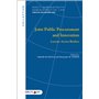 Joint public procurement and innovation