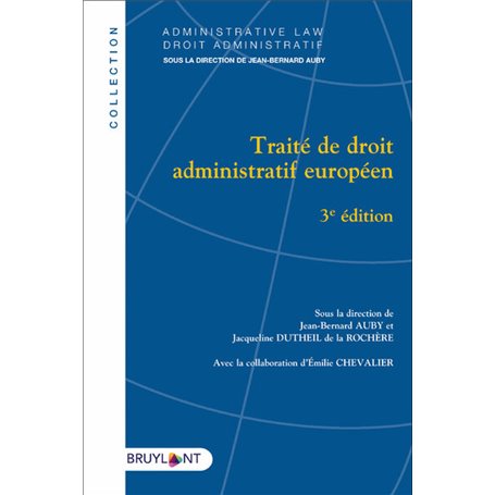 Traité de droit administratif européen