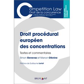 Droit procédural européen des concentrations