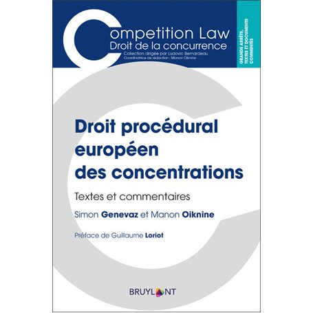 Droit procédural européen des concentrations