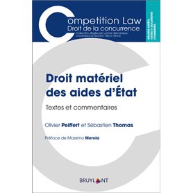 Droit matériel des aides d'État