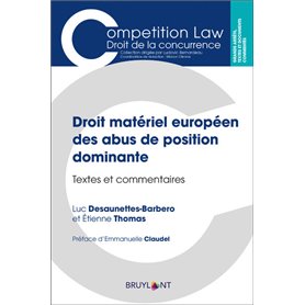 Droit matériel européen des abus de position dominante