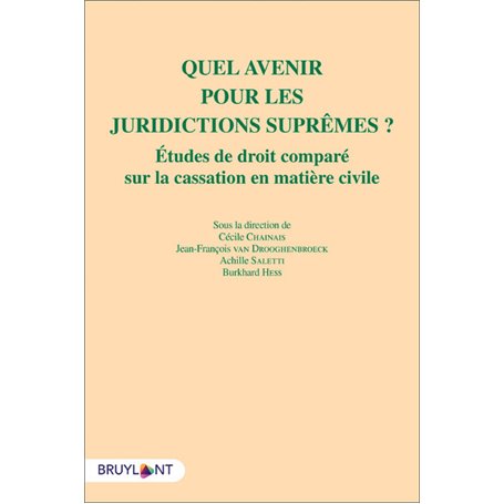 Quel avenir pour les juridcitions suprêmes