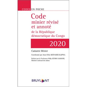 Code Poche Bruylant-Code minier révisé et annoté
