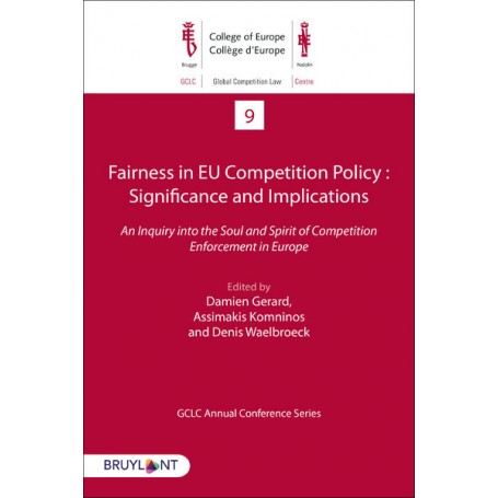 Fairness in EU Competition Policy : Significance and implications