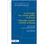 Les principes des contrats publics en Europe/Principles of public contracts in Europe