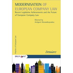 Modernisation of European Company Law