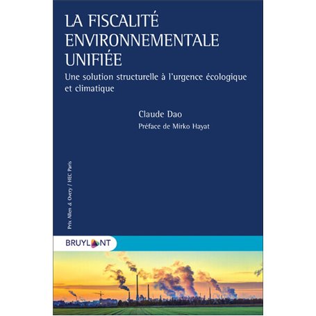 La fiscalité environnementale unifiée