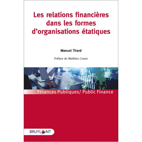 Les relations financières dans les formes d'organisations étatiques