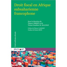 Droit fiscal en Afrique subsharienne francophone