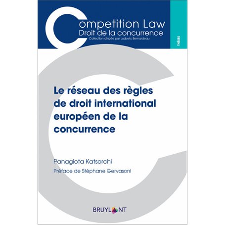 Le réseau des règles de droit international européen de la concurrence