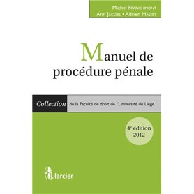 Manuel de procédure pénale