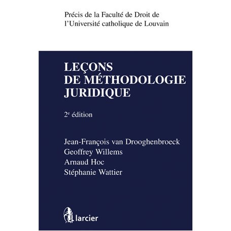 Leçons de méthodologie juridique