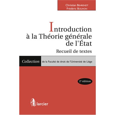 Introduction à la Théorie générale de l'Etat