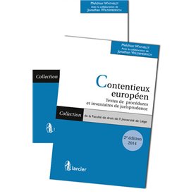 Contentieux européen ( 2 tomes)