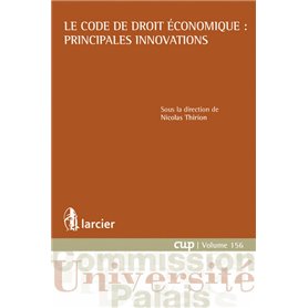 Le Code de droit économique : principales innovations