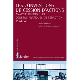 Les conventions de cession d'actions