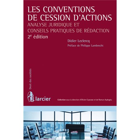 Les conventions de cession d'actions