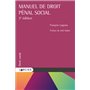 Manuel de droit pénal social