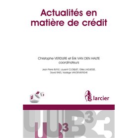 Actualités en matière de crédit