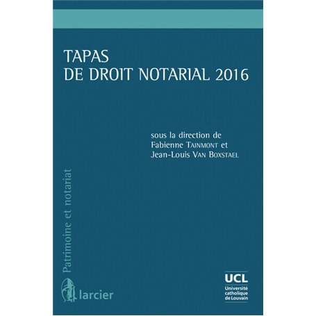 Tapas de droit notarial 2016