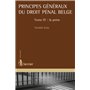 Principes généraux du droit pénal belge