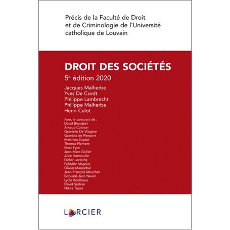 Précis de droit des sociétés