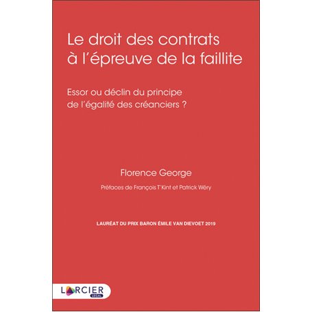 Le droit des contrats à l'épreuve de la faillite