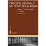 Principes généraux du droit pénal belge