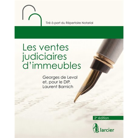 Les ventes judiciaires d'immeubles