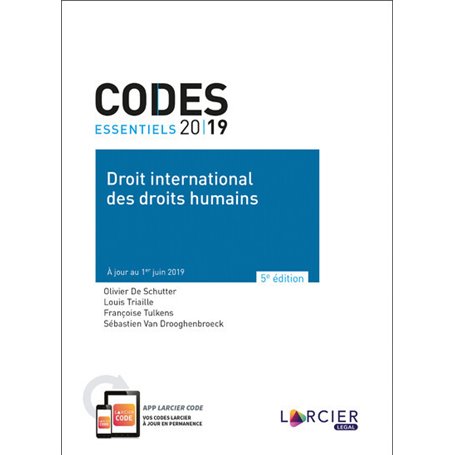 Code essentiel - Droit international des droits humains