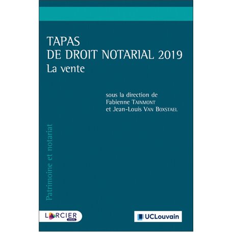 Tapas de droit notarial 2019